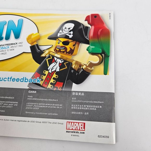 Lego Spider Man Marvel Comics 76082 Manual Instruction Book ONLY No Bricks Figs - Picture 4 of 4